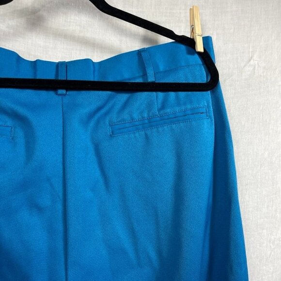 Vintage Montique‎ Leisure Pants Mens 36x29 Retro Track Golf Bright Funky Indie - Picture 7 of 16